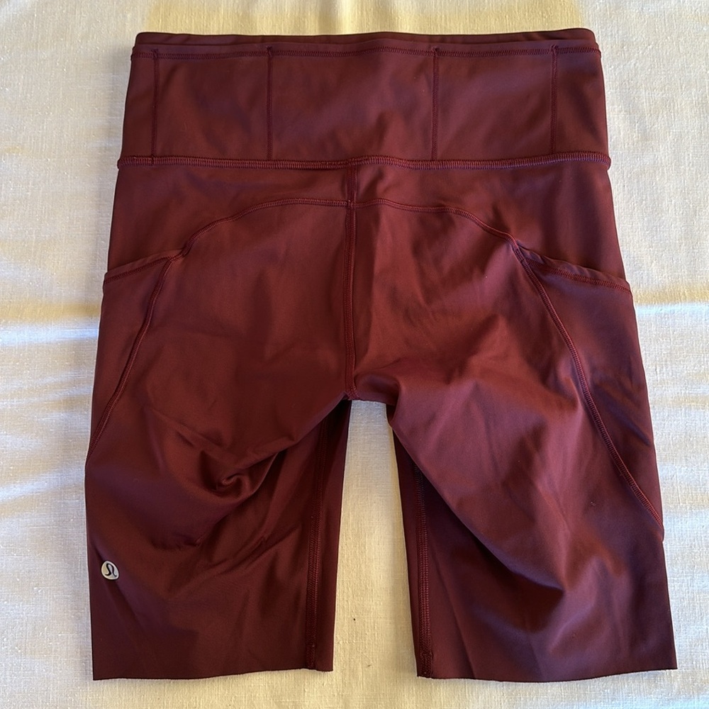 Lululemon Fast And Free Short 10" Cassis 6 - Picture 5 of 11
